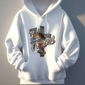 Let me tell you about my Jesus! HOODIES. Cozy sweatshirt. Handmade